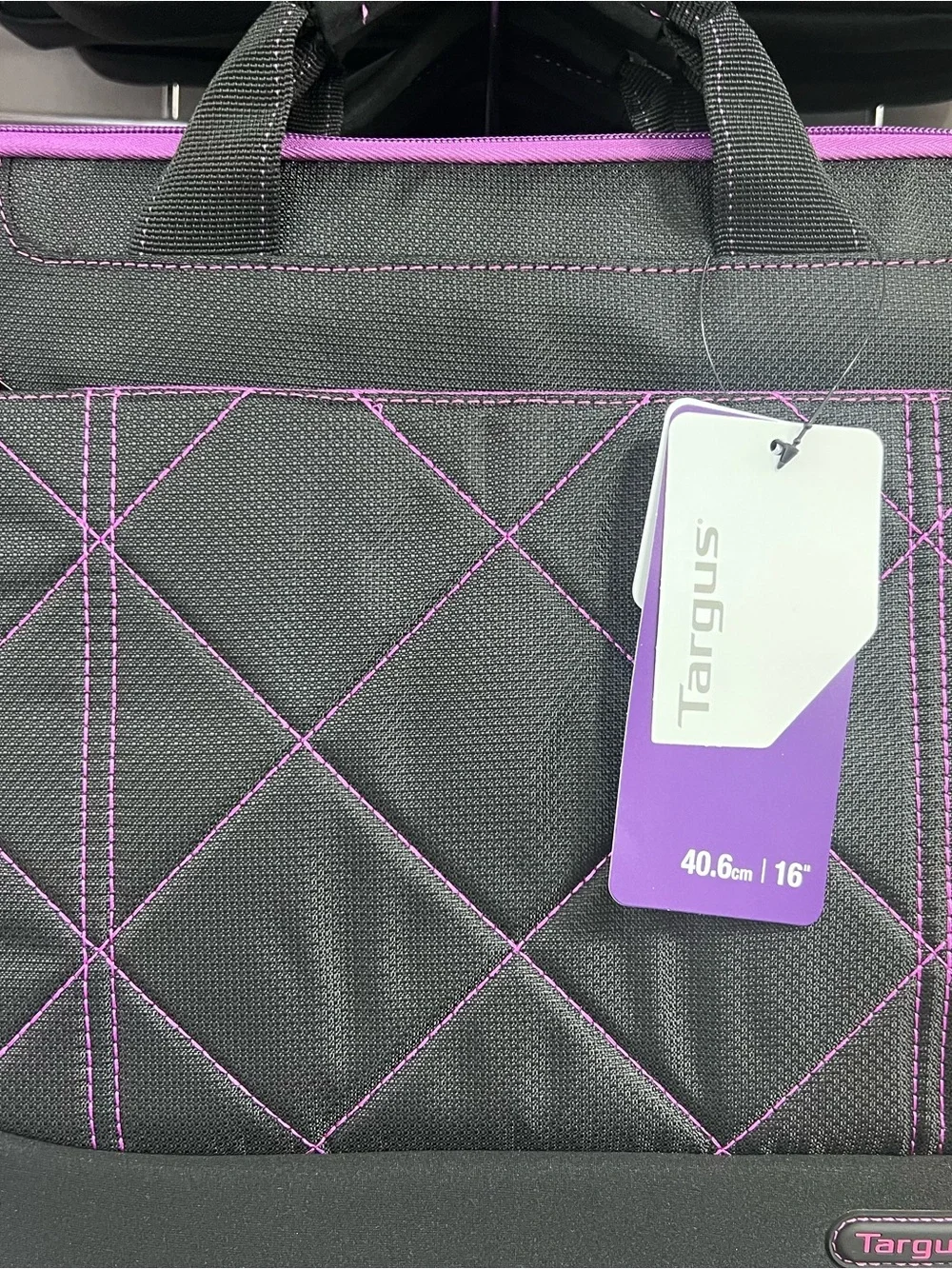 Purple and Black Targus Laptop Bag - Up to 16” Laptops Brand New